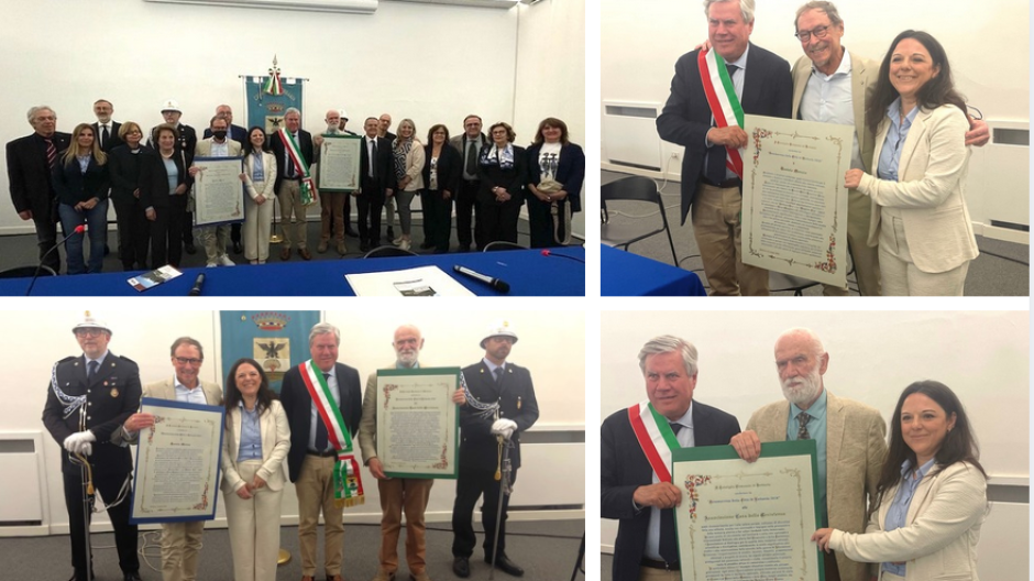 Emozione e applausi a Villa Giulia per le Benemerenze civiche 2026